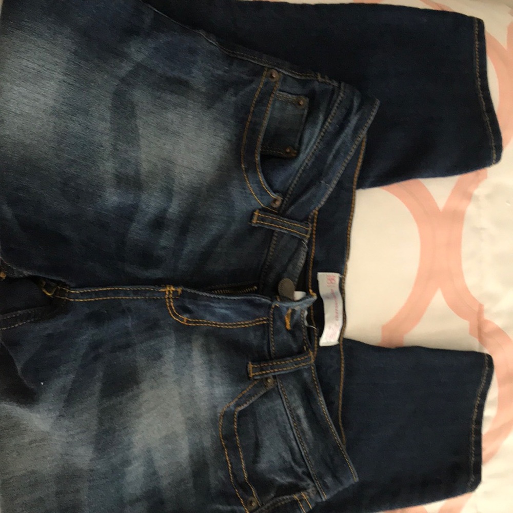 Dark Capri jeans